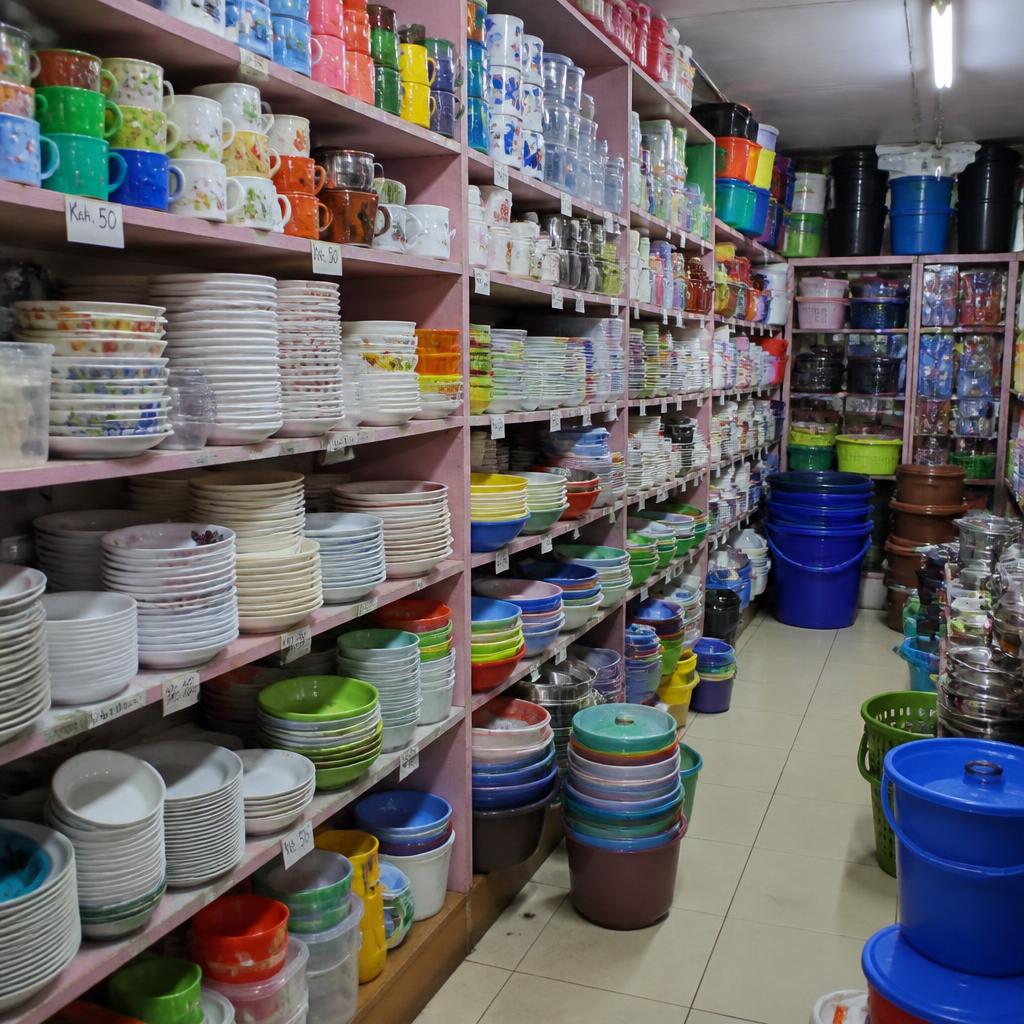 Kitchenware and household items